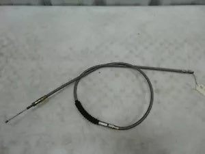 foxcycleworks V-Twin Mfg 63" Braided Stainless Clutch Cable 87-06 FLST REPL 38607-87A 36-0519