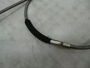 foxcycleworks V-Twin Mfg 63" Braided Stainless Clutch Cable 87-06 FLST REPL 38607-87A 36-0519