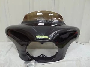 foxcycleworks Memphis Shades Batwing Fairing W/ 5" Smoke Windshield 08-17 FXDF Fat Bob MEM7161