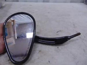 foxcycleworks V-Twin Black Oval RIGHT SIDE ONLY Mirror with Billet Stems OEM 91657-02 34-1964