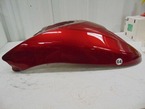 foxcycleworks Harley Davidson Rear Fender VRSCAW Candy Red with Black Pink Stripe P/N 59823-08