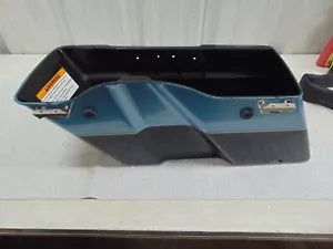 foxcycleworks Harley Suede Blue Pearl Vivid Black Right Saddlebag Bottom 07-08 90651-07CGY