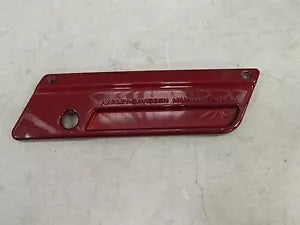 foxcycleworks Harley Saddlebag Right Latch Face Plate Red 93-13 Touring P/N: 90601-93