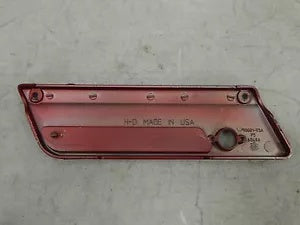 foxcycleworks Harley Saddlebag Right Latch Face Plate Red 93-13 Touring P/N: 90601-93