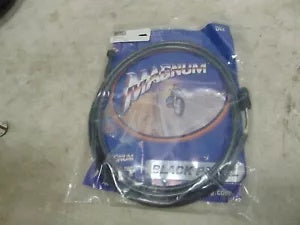 foxcycleworks Magnum Shielding Black Pearl 76" Hydraulic Clutch Line 10mm 180 Degree Banjo