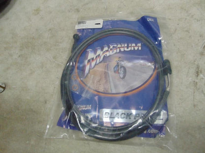 foxcycleworks Magnum Shielding Black Pearl 76" Hydraulic Clutch Line 10mm 180 Degree Banjo