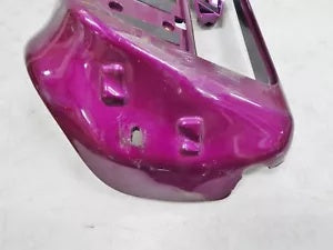 foxcycleworks Harley Right Side Purple Fire Fairing Lower Twin Cooled DAMAGED P/N: 57100169DZY