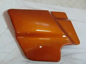 foxcycleworks Harley Davidson Left Side Cover Solid Amber Whiskey 14-16 FLHX FLTR 57200071DST