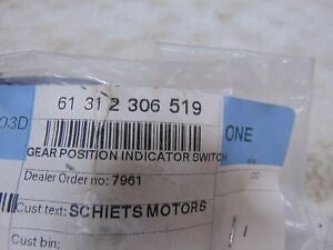 foxcycleworks Vintage BMW Shift Indicator Switch P/N: 613112306519