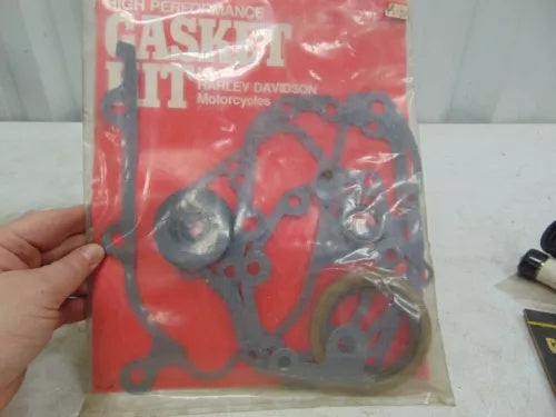 foxcycleworks Transmission Gasket Kit. Fits 5Spd Touring 1980-1992, Softail 1986-1999 & FXR 19