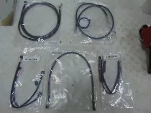 foxcycleworks Magnum Shielding Black Pearl Upper Handlebar Cable Kit 14-15 Touring ABS 487351