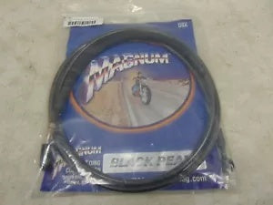 foxcycleworks Magnum Shielding Black Pearl Braided Hydraulic Clutch Line 80" 2017 FLHX 41780