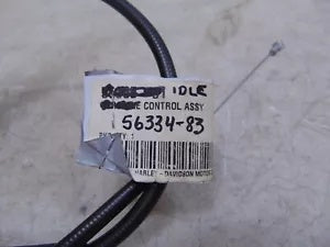 foxcycleworks Harley Davidson Idle Control Cable 83-85 XLS P/N 56334-83