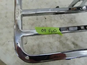 foxcycleworks Harley Davidson Low Chrome Detachable Sissy Bar & Luggage Rack 06-UP FXD Dyna