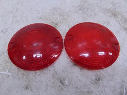 foxcycleworks Harley Davidson Red Turn Signal Lens 86-22 FLH, FLT P/N 68440-86