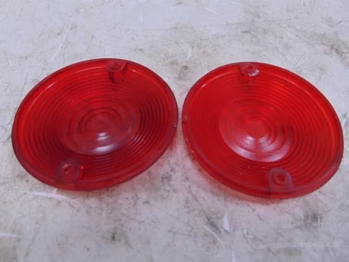 foxcycleworks Harley Davidson Red Turn Signal Lens 86-22 FLH, FLT P/N 68440-86