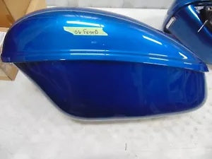 foxcycleworks Harley Davidson Rich Sunglo Blue Hard Saddlebags 00-07 FXSTD Deuce 90394-05BPV