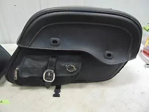 foxcycleworks Viking Essential Side Pocket Large Leather NOT LOCKABLE 95-10 Dyna Models 5810