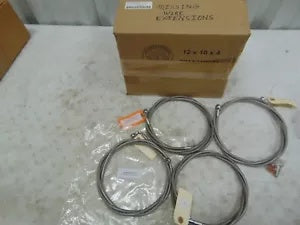 foxcycleworks LA Choppers 12"-14" Braided Cable Kit 14-16 Touring ABS NO WIRES LA-8052KT2-13