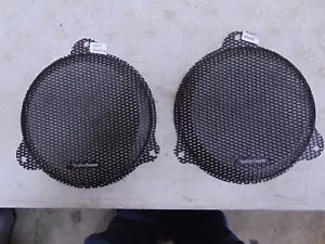 foxcycleworks Rockford Fosgate 14-UP Touring Batwing Speaker Grilles Metal Mesh P/N: 76000055