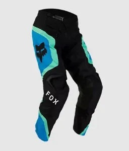 新品 Fox Racing 180 バラスト パンツ - ブラック/ブルー - サイズ 36 New Fox Racing 180 Ballast Pants - Black/Blue -Size 36