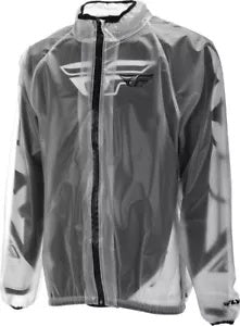 ニュー フライ レーシング レイン ジャケット - クリア - L - 354-6110L New Fly Racing Rain Jacket - Clear - Large - 354-6110L