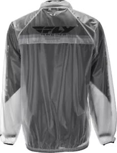 ニュー フライ レーシング レイン ジャケット - クリア - L - 354-6110L New Fly Racing Rain Jacket - Clear - Large - 354-6110L