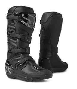 新品 Fox Racing Comp X オフロード ブーツ - ブラック - US サイズ 11 - 30078-001-11 New Fox Racing Comp X Off Road Boots - Black - US Size 11 - 30078-001-11