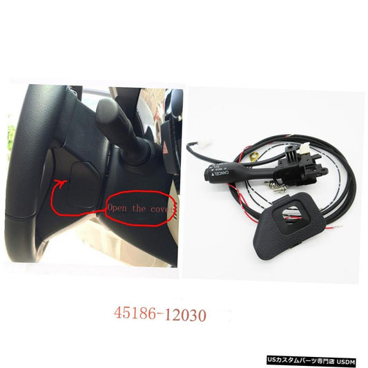 クルーズコントロールスイッチ45186-12030 COROLLA ZRE18 * 2014およびRAV4 ASA44、ZSA4 * 2014 2015用  Cruise Control switch 45186-12030 For COROLLA ZRE18* 2014 and RAV4 ASA44,ZSA4* 2014 2015