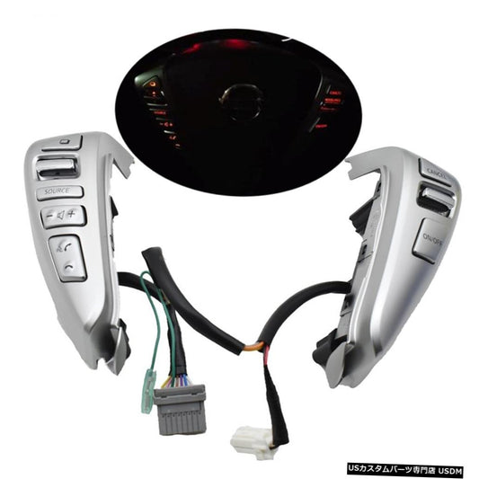 NISSAN TIIDA SENTRA SUNNY Livina ALMERA車のスタイリングのための高品質のステアリングホイールクルーズコントロールBluetoothスイッチ  High quality Steering Wheel Cruise Control Bluetooth Switches For NISSAN TIIDA SENTRA SUNNY Livina ALMERA Car styling