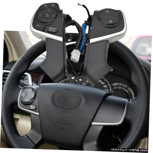 Camry（HYBRID）のステアリングホイールボタンACV51 ASV5 AVV50 GSV50ボタンBluetooth電話クルーズコントロールボリューム  Steering Wheel Button For Camry (HYBRID) ACV51 ASV5 AVV50 GSV50 Buttons Bluetooth Phone Cruise Control Volume