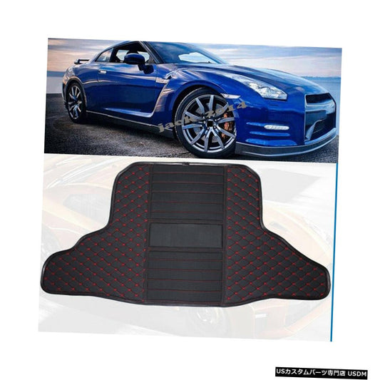 日産GTR R35 2009-2017のリアカーゴブーツライナートランクマットフロアトレイカーペット  Rear Cargo Boot Liner Trunk Mat Floor Tray Carpet For Nissan GTR R35 2009-2017