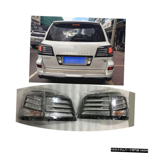 レクサスシグナスLX570 2012-2015高品質LEDリアランプ年LEDリアテールライトに適合  Fit For Lexus Cygnus LX570 2012-2015 High quality LED Rear Lamps Year LED Rear Tail Lights