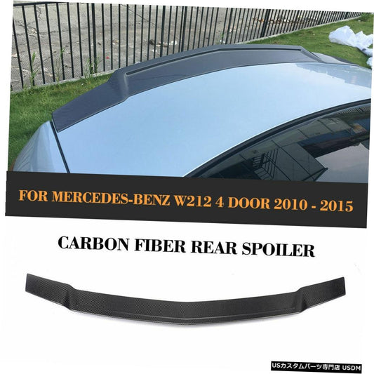 メルセデスベンツW212 Eクラス2010-2015車のリアスポイラーウイングカーボンファイバー  For Mercedes Benz W212 E-class 2010-2015 Car Rear Spoiler Wing Carbon Fiber