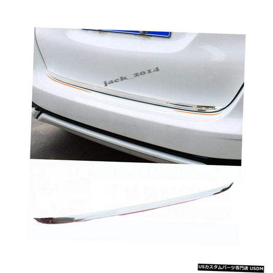 Honda FIT JAZZ 2014 2015 2016用ステンレススチールリアトランクリッドトリムカバートリム1個  Stainless Steel Rear Trunk Lid Trim Cover Trim 1pcs for Honda FIT JAZZ 2014 2015 2016