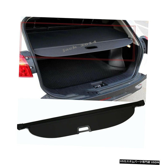 Kia Sportage 2011 2012 2013 2014 2015のアルミニウム合金リアトランクセキュリティカーゴカバーシェード  Aluminum alloy Rear Trunk Security Cargo Cover Shade for Kia Sportage 2011 2012 2013 2014 2015