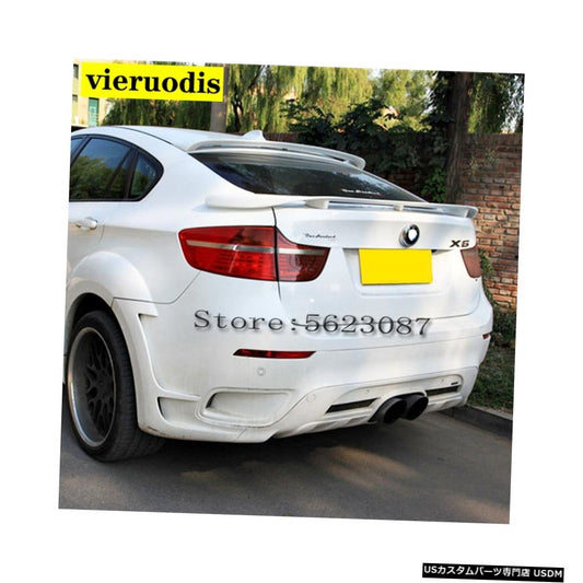 ABSリアスポイラーリップウイングBMW X6 E71 2008-2014リアウィンドウルーフスポイラーリアトランクブーツリップスポイラー  ABS Rear Spoiler Lip Wing For BMW X6 E71 2008 - 2014 Rear Window Roof Spoiler Rear Trunk Boot Lip Spoiler