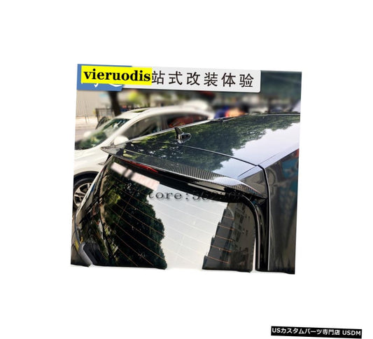 フォルクスワーゲンゴルフ7 MK7 VII GTI＆Rカーボンファイバー2014-2018 OSIRスタイル（GTI Rのみ）のリアルーフスポイラーウイング  Rear Roof Spoiler Wing For Volkswagen Golf 7 MK7 VII GTI & R Carbon Fiber 2014-2018 OSIR Style(Only GTI R)