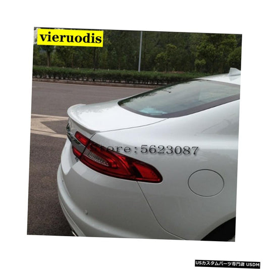 カースタイリング高品質PU素材未塗装カラーリアルーフウィングリップトランクスポイラーウィングジャガーXF 2012 2013 2014 2015  Car Styling High Quality PU Material Unpainted Color Rear Roof Wing Lip Trunk Spoiler Wing For Jaguar XF 2012 2013 2014 2015