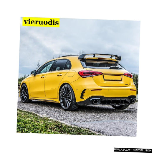 ABSペイント黒赤色メルセデスベンツAクラスW176 A160 A180 A200 A250 A45 AMG 5doorハッチバック2013-2018のリアスポイラー翼  ABS Paint Black Red Color Rear Spoiler Wing For Mercedes Benz A Class W176 A160 A180 A200 A250 A45 AMG 5door Hatchback 2013-2018