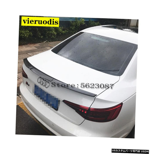 アウディA4 S4 B8車の装飾2009 2010 2011 2012 M4スタイルのカーボンファイバーリアトランクスポイラー  For Audi A4 S4 B8 Car Decoration 2009 2010 2011 2012 M4 Style Carbon Fiber Rear Trunk Spoiler