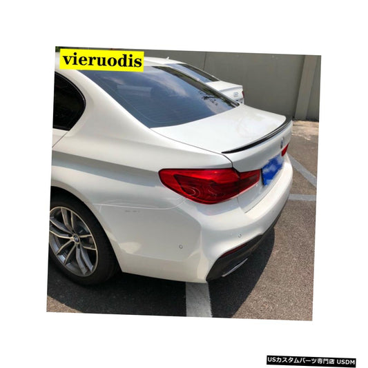 車のスタイリングABSプラスチック未塗装カラーリアスポイラートランクBmw G30 G38 M5 520i 528i 535i 530i 525i 2017 2018  Car Styling ABS Plastic Unpainted Color Rear Spoiler Trunk Wing For BMW G30 G38 M5 520i 528i 535i 530i 525i 2017 2018