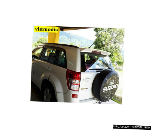 スポイラー高品質abs樹脂リアトランクスポイラールーフウィングスズキグランドvitara 2009-2013  spoiler high quality abs plastic rear trunk spoiler roof wing for suzuki grand vitara 2009-2013