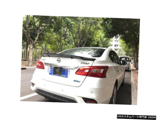 日産シルフィセントラスポイラー2012-2018年炭素繊維/ FRPリアウィングRスタイルスポーツアクセサリー  for Nissan Sylphy sentra spoiler 2012-2018 year carbon fiber/FRP rear wing R style Sport Accessories