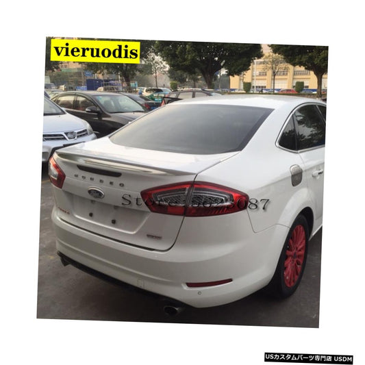 フォードモンデオ2006-2012 ABSプラスチックリアウイング未塗装プライマーカラーリアスポイラー用カースタイリング  Car Styling For Ford Mondeo 2006-2012 ABS Plastic Material Rear Wing Unpainted Primer Color Rear Spoiler