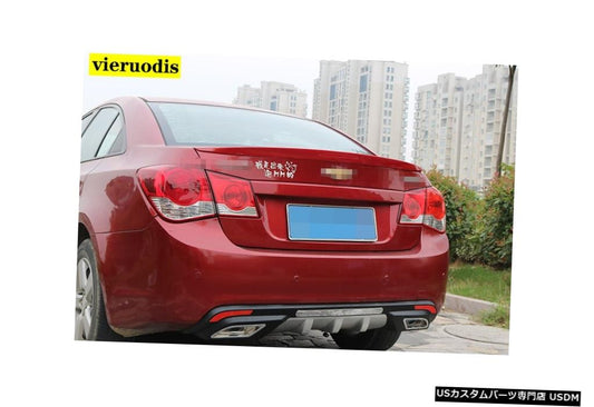 シボレークルーズ2010 2011 2012 2013プライマー色車のテールウイング装飾用ABS素材リアスポイラー  ABS Material Rear Spoiler For Chevrolet Cruze 2010 2011 2012 2013 Primer Color Car Tail Wing Decoration