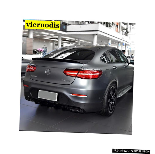 メルセデスGLCクラスクーペGLC300 GLC250 2016-2018スポイラーベンツGLCクーペGLC43 GLC260スポイラーABS車のリアウィングスポイラー  For Mercedes GLC Class Coupe GLC300 GLC250 2016-2018 spoiler For Benz GLC Coupe GLC43 GLC260 Spoiler ABS Car Rear Wing Spoiler