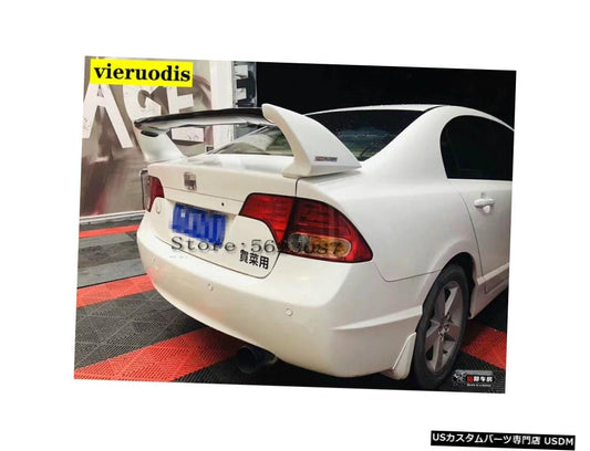 ホンダシビックスポイラー高品質のABS材料車のリアウィングプライマーカラーリアスポイラーホンダシビックスポイラーFD2 2006-2011  For Honda Civic Spoiler High Quality ABS Material Car Rear Wing Primer Color Rear Spoiler For Honda Civic Spoiler FD2 2006-2011