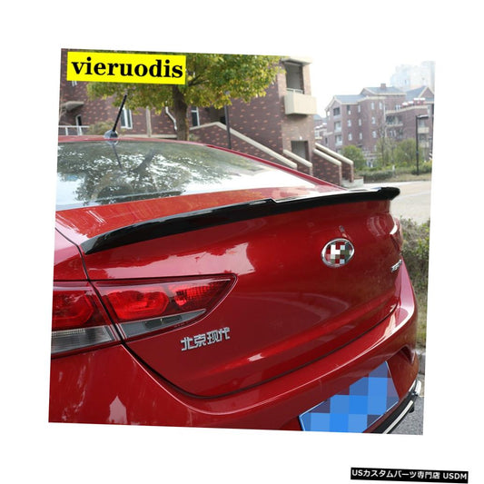 ヒュンダイバーナスポイラー2017 ABS材料車のリアウイングプライマーカラーリアスポイラーヒュンダイバーナスポイラー2017  For Hyundai Verna Spoiler 2017 ABS Material Car Rear Wing Primer Color Rear Spoiler For Hyundai Verna Spoiler 2017