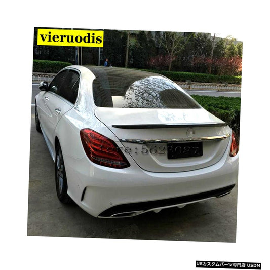 メルセデスベンツW205スポイラー2016-18 C180 / C200 / C230 Cクラススポイラー高品質車のリアウィングカラーリアスポイラー  For Mercedes Benz W205 Spoiler 2016-18 C180/C200/C230 C-class spoiler High Quality Car Rear Wing Color Rear Spoiler